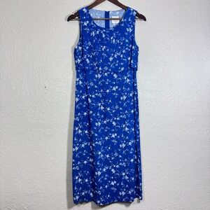 Cottagecore Midi Dress Vtg 90s 6 Ditsy Floral Country Homestead Trad Wife Garden